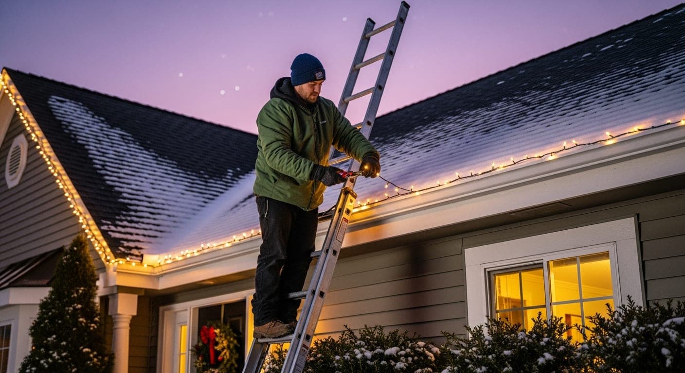 Christmas Lights in Fort Wayne, Indiana